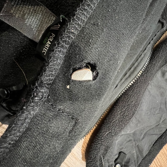 The North Face Denali Zip-Up Fleece Jacket Black, Size Small Lightweight - Picture 7 of 10